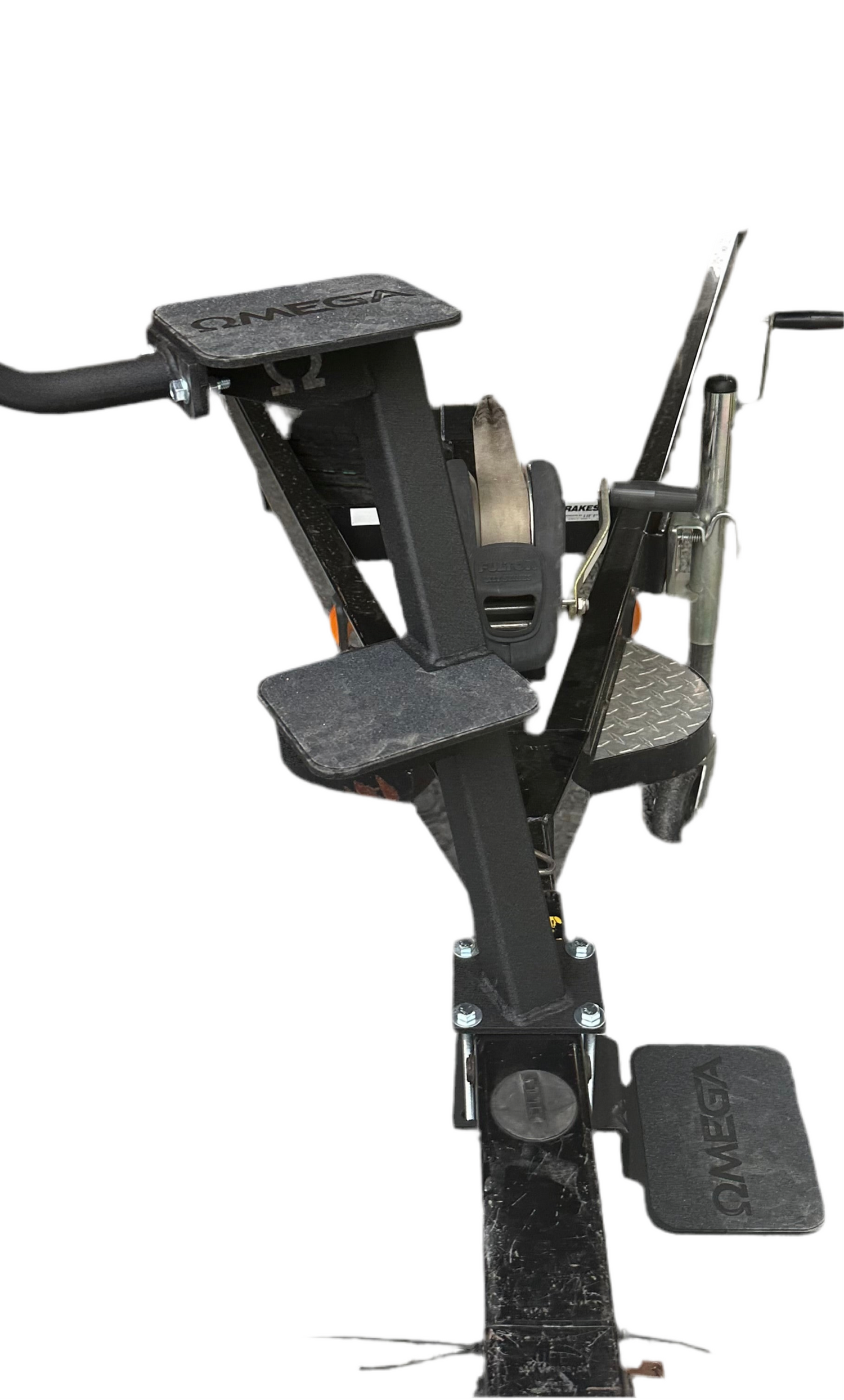 Omega universal boat trailer steps 3-step combo USA-made