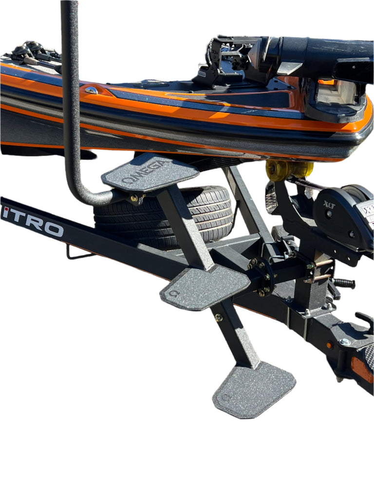 Xl Step XL Winch-Mount Boat Trailer Step 450lb Rated, Omega Boat Trailer Step ...